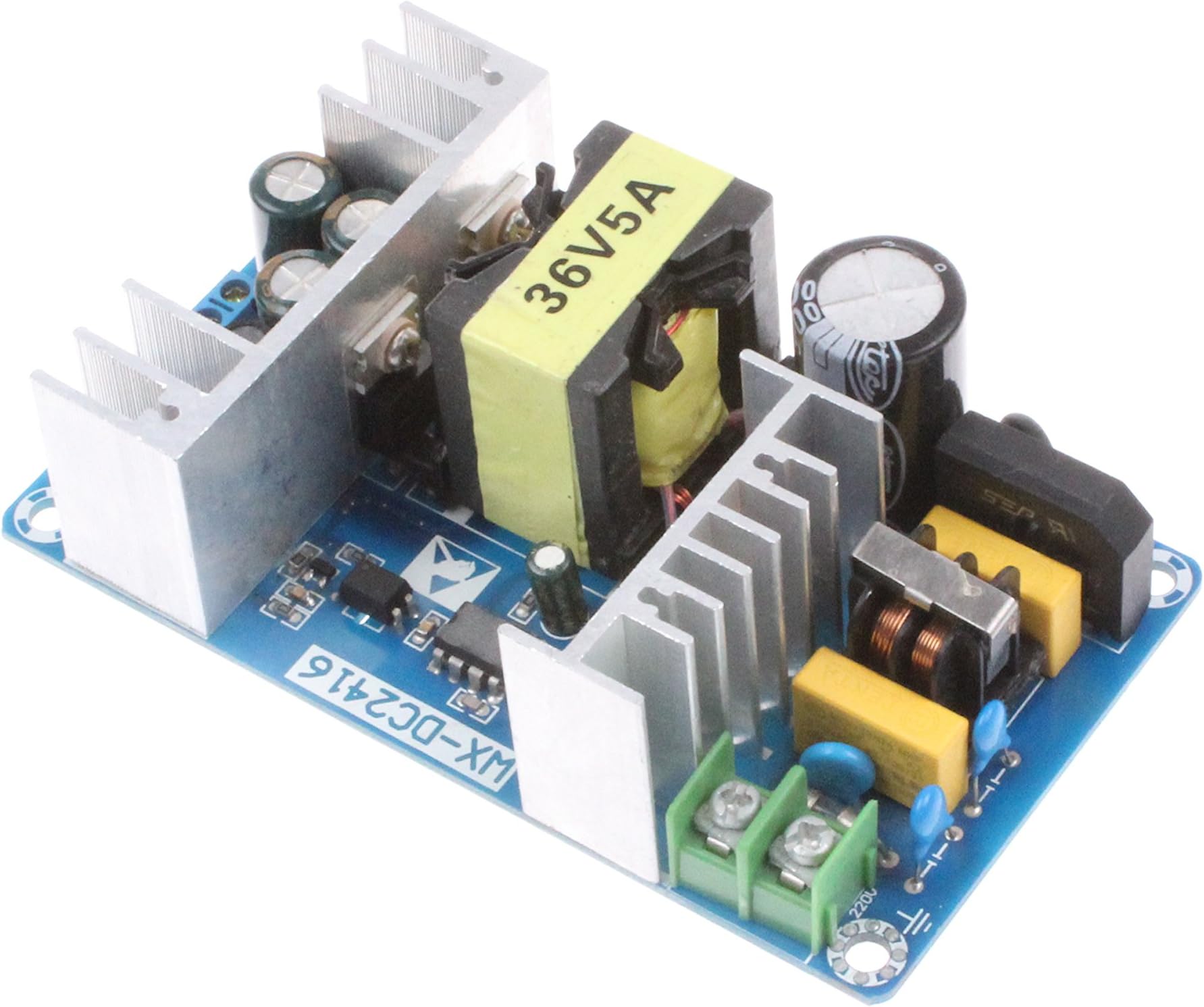 NOYITO AC to DC Power Supply Module 36V 5A 180W Max High Power Industrial Power Module AC 120V 100V-240V to DC 36V Power Suitable for Civil Industrial Electrical Power Supply (36V 5A)