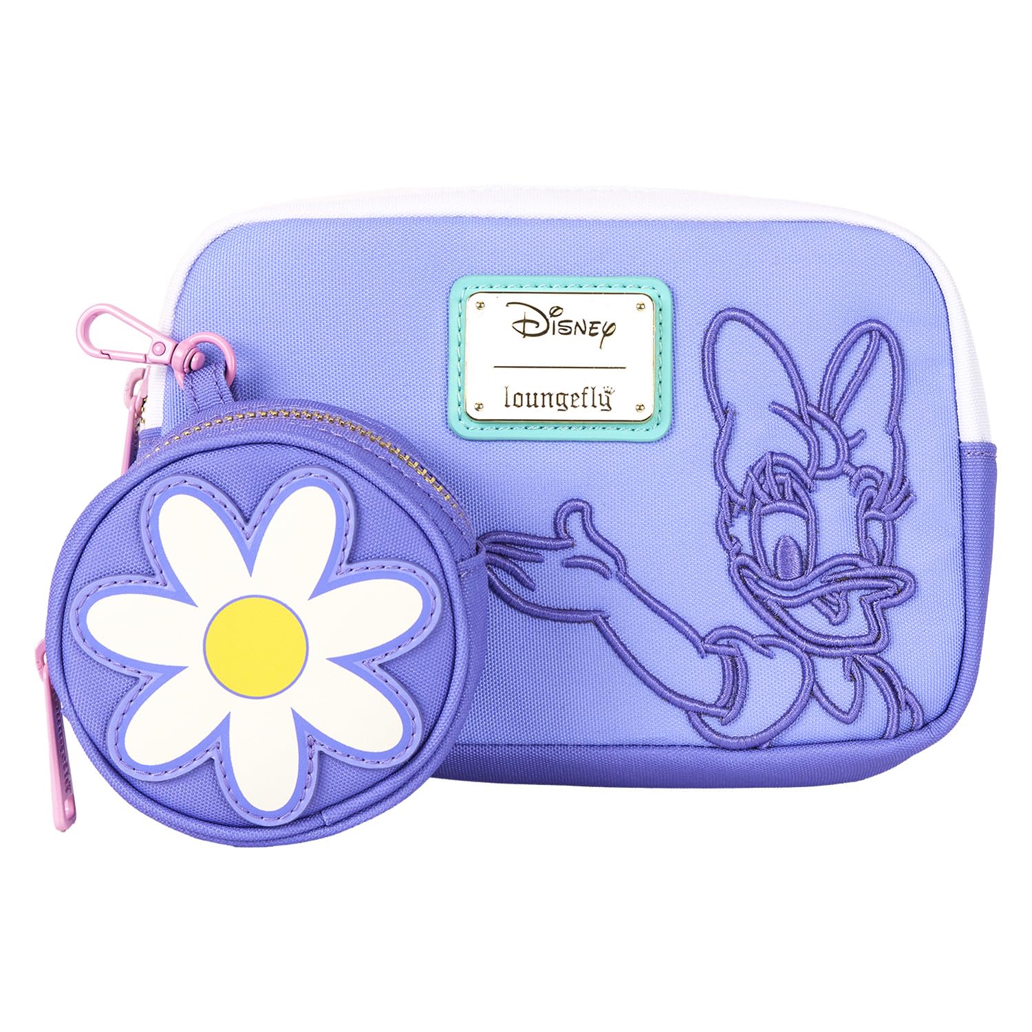 Loungefly Disney Daisy Duck Nylon Sling Bag