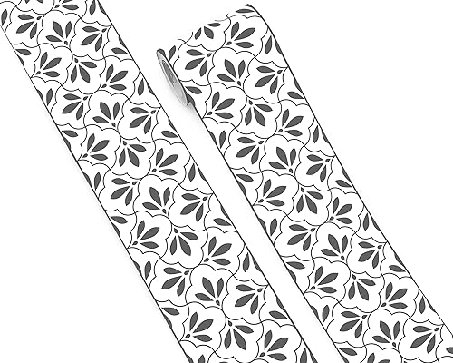 Vista 285 de FLFK Calcomanías de pared para despegar y pegar, para habitación de los niños, calcomanías de peces bajo el mar, 4 x 240 pulgadas (azul)