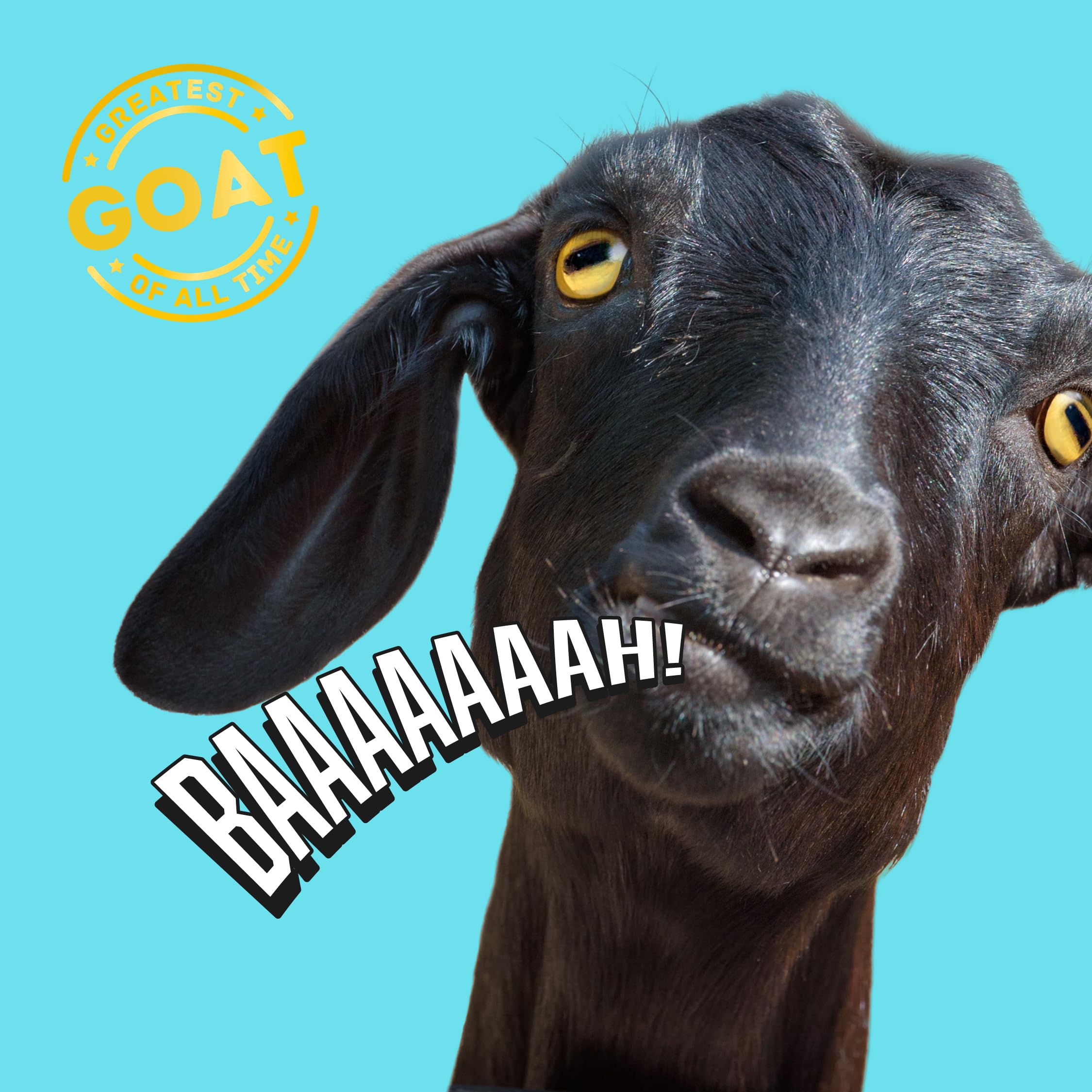 The Screaming Goat Desk Toy - White Elephant Gifts - Funny Gag Gift Ideas for Coworkers - Unique Fun Desk Toys - Hilarious Easter Basket Stuffers