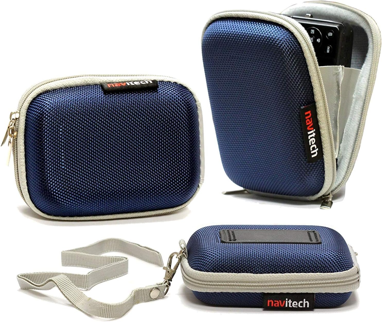 NavitechBlue Hard Water Resistant Hard Camera Case Compatible With Youmeet 2.7 inch Digital Camera,