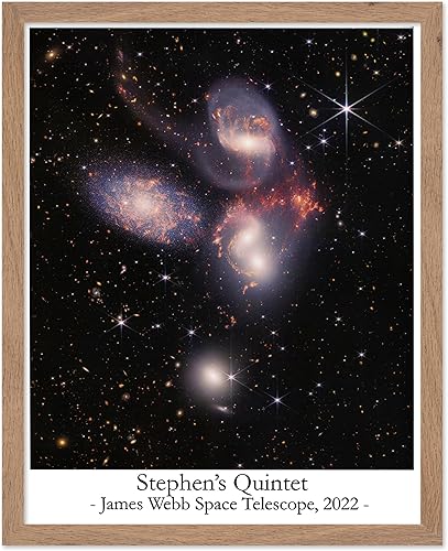 Miniatura 66 de Poster Master Póster celestial – Impresión del mapa de las estrellas – Regalo para astronomía, fanáticos lunares – Arte vintage para el hogar