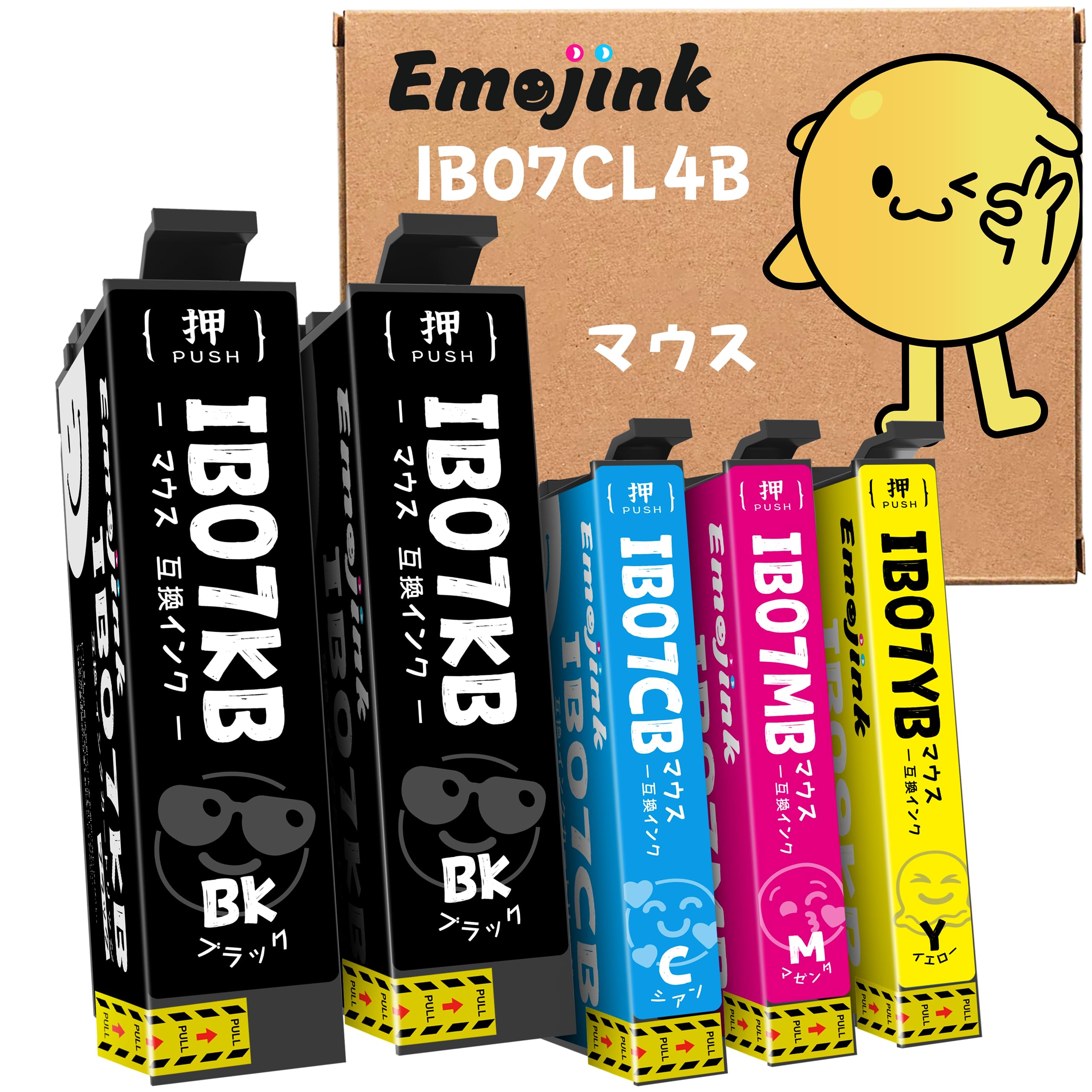 Amazon.co.jp: Emojink エプソン用 IB07 PX-M6010F PX-M6011F PX-S6010 