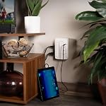 CyberPower CSP6WSUC Surge Protector, 6 Swivel Outlets, 2 USB Charging Ports, 2400J, Wall‑Tap