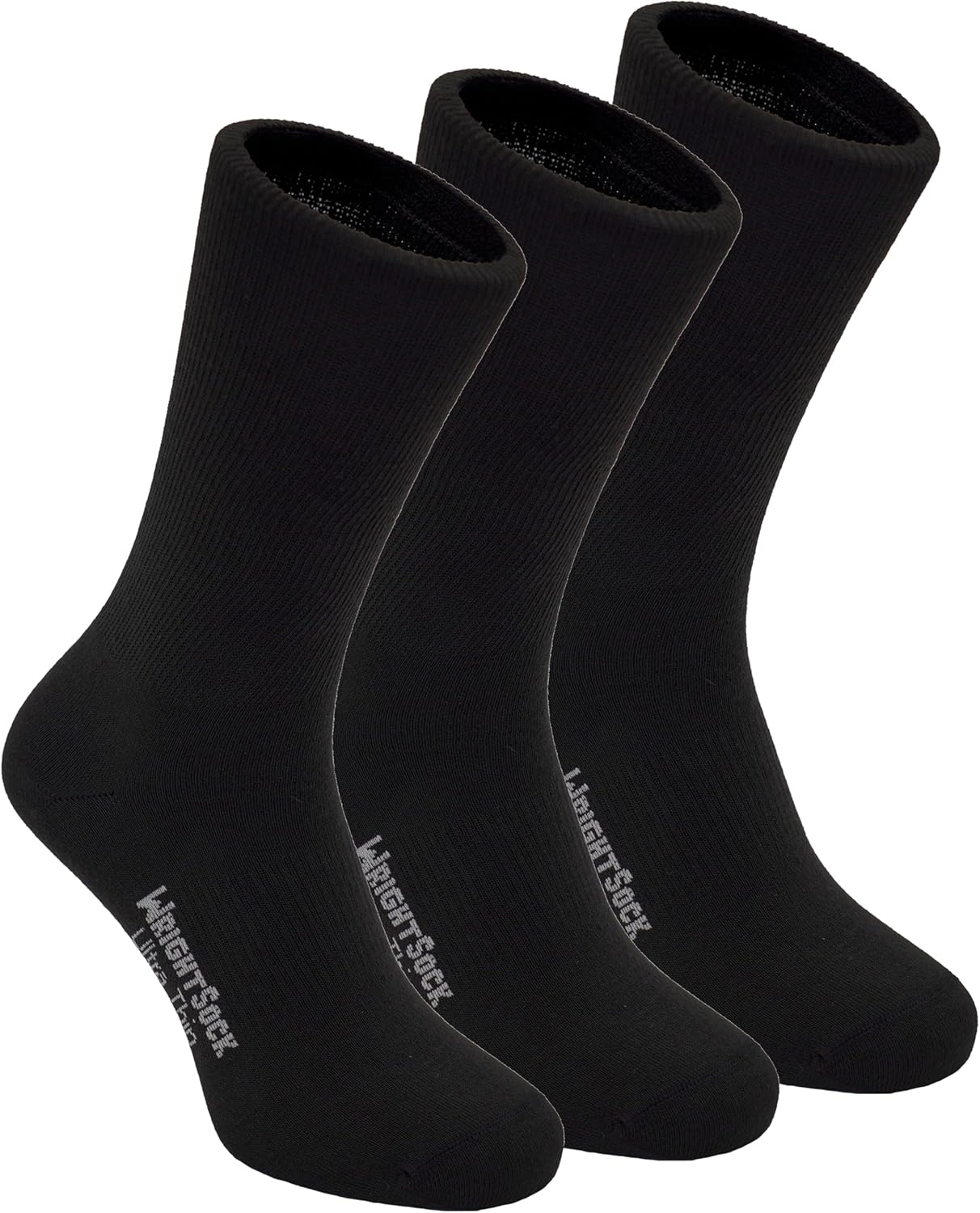 Wrightsock Ultra Thin Crew Running Socks for Men and Women - Athletics Socks with Moisture Regulation - American Made