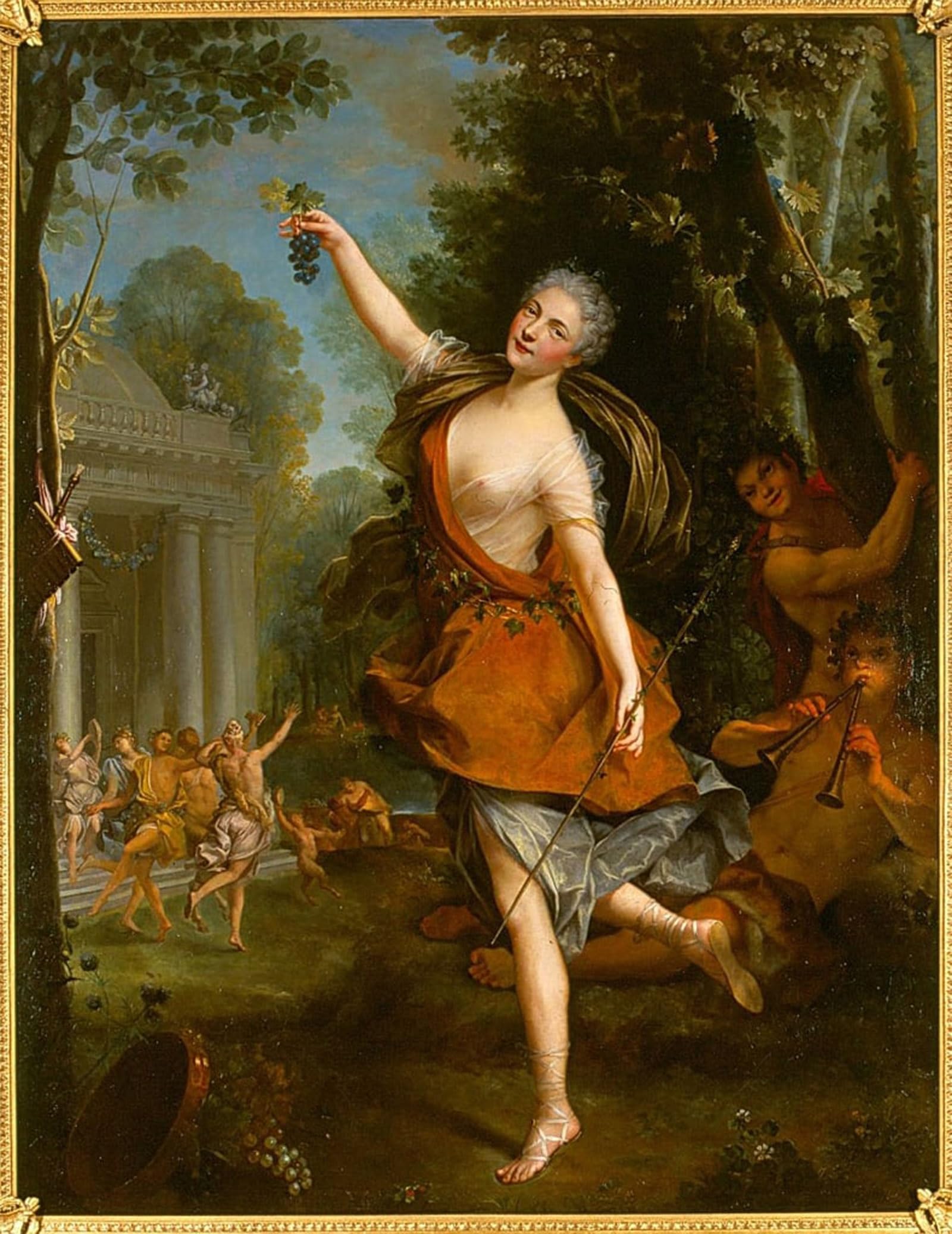 SERENDIPITP Retro Picture Poster Wall Art Pictures Painting Françoise Prévost As Philomele in the Opera by Jean Raoux Wall Art Canvas Print for Wall Decor 60x90cm