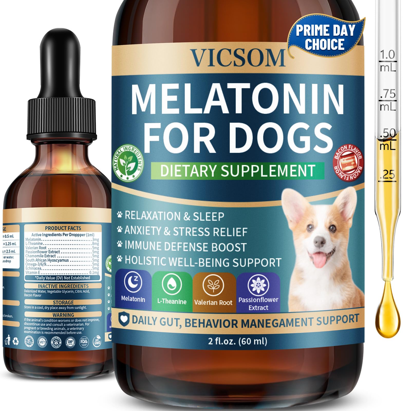 VICSOM Liquid Melatonin
