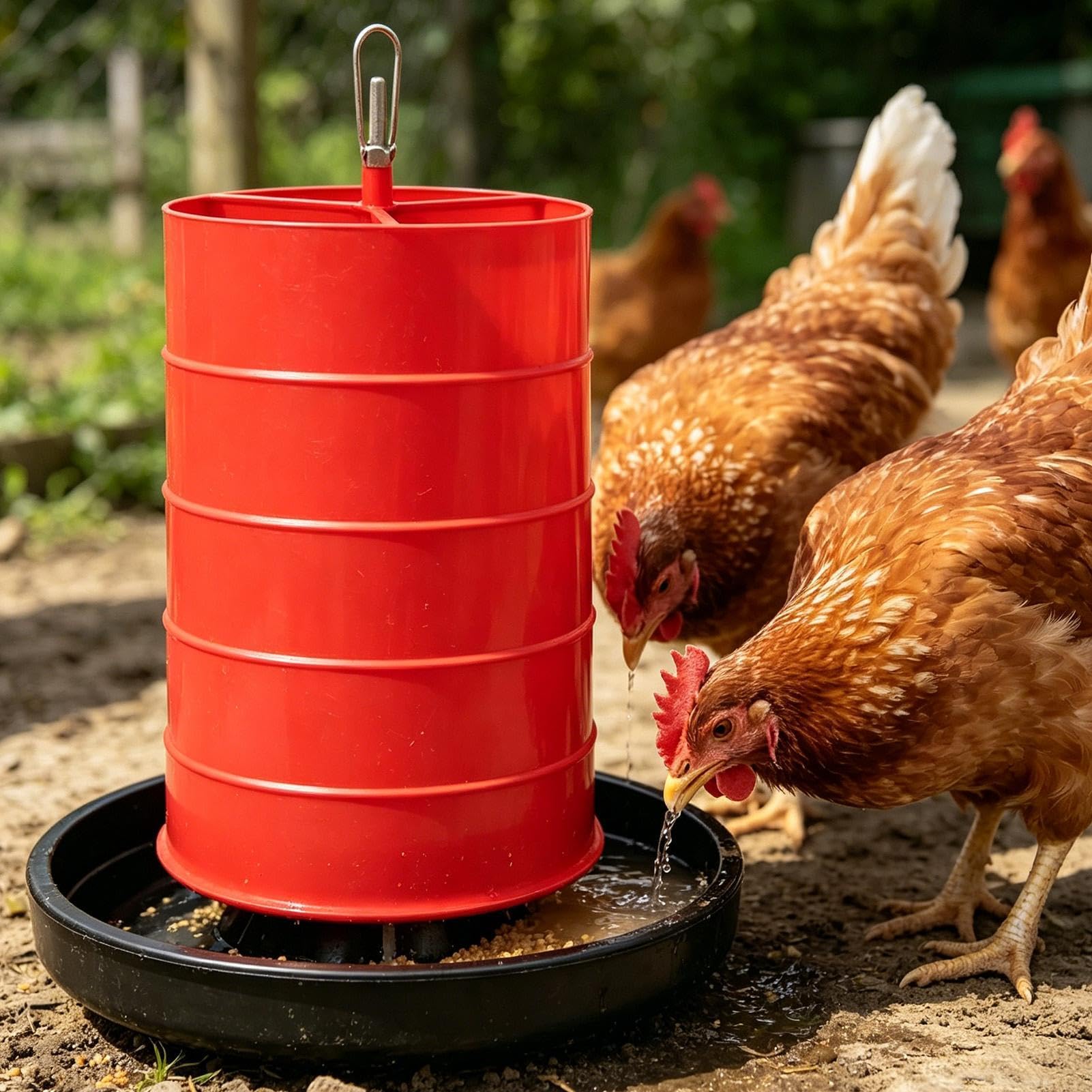 Distributore Di Acqua Di Pollaio,Bottiglia Di Acqua Portatile Multifunzionale | Abbeveratoio Per Galline - Per Conigli Capra Alimentazione Bevanda Cibo Lapereau Animali Per All'aperto Bestiame E