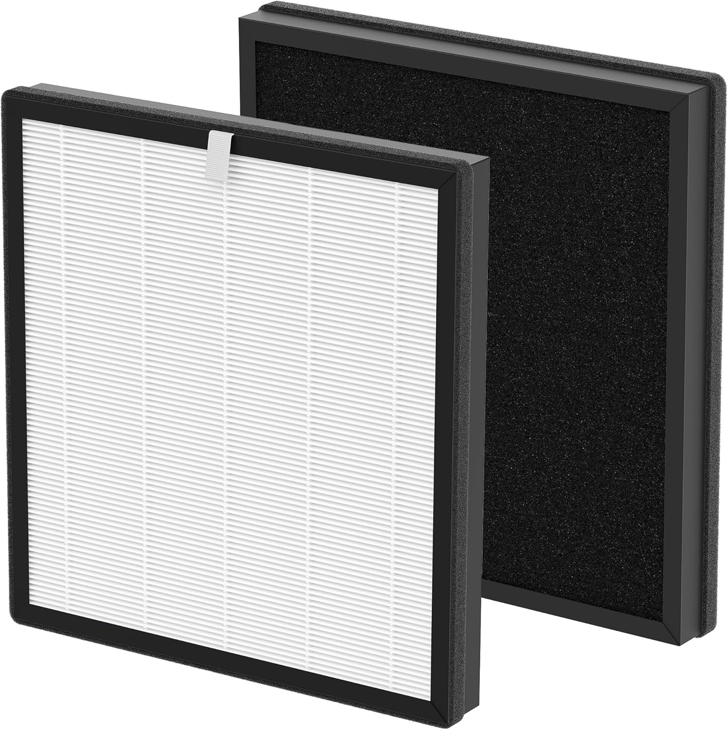 2 Pack Replacement Filter for Evalit ET066 Air Puri-fier, 3-in-1 H13 HEPA Filter with Activated Carbon Filter, Pet dander, smoke and cooking odors - Image 7