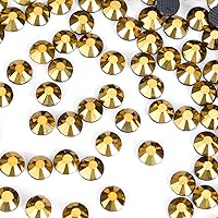 Vista 22 de 1440 piezas de diamantes de imitación termoadhesivos SS20 color púrpura2 con parte posterior plana, gemas de cristal de vidrio para ropa, camisas