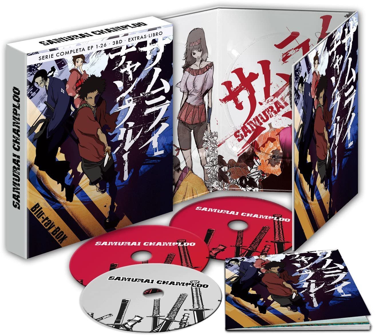 Samurai Champloo BluRay Edición Coleccionista [Bluray] Amazon.es Animación, Shinichiro