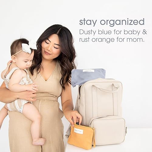 Miniatura 3 de Pearhead Mom ThingsBaby Things - Juego de 2 bolsas de almacenamiento para pañales, artículos esenciales para recién nacidos y recién nacidos,