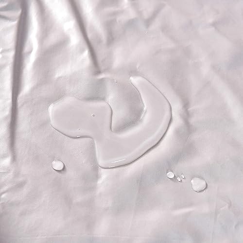 Miniatura 5 de Holawakaka Protector de colchón impermeable King azul marino, funda de colchón transpirable, bolsillo profundo de 14 pulgadas (azul marino, King)