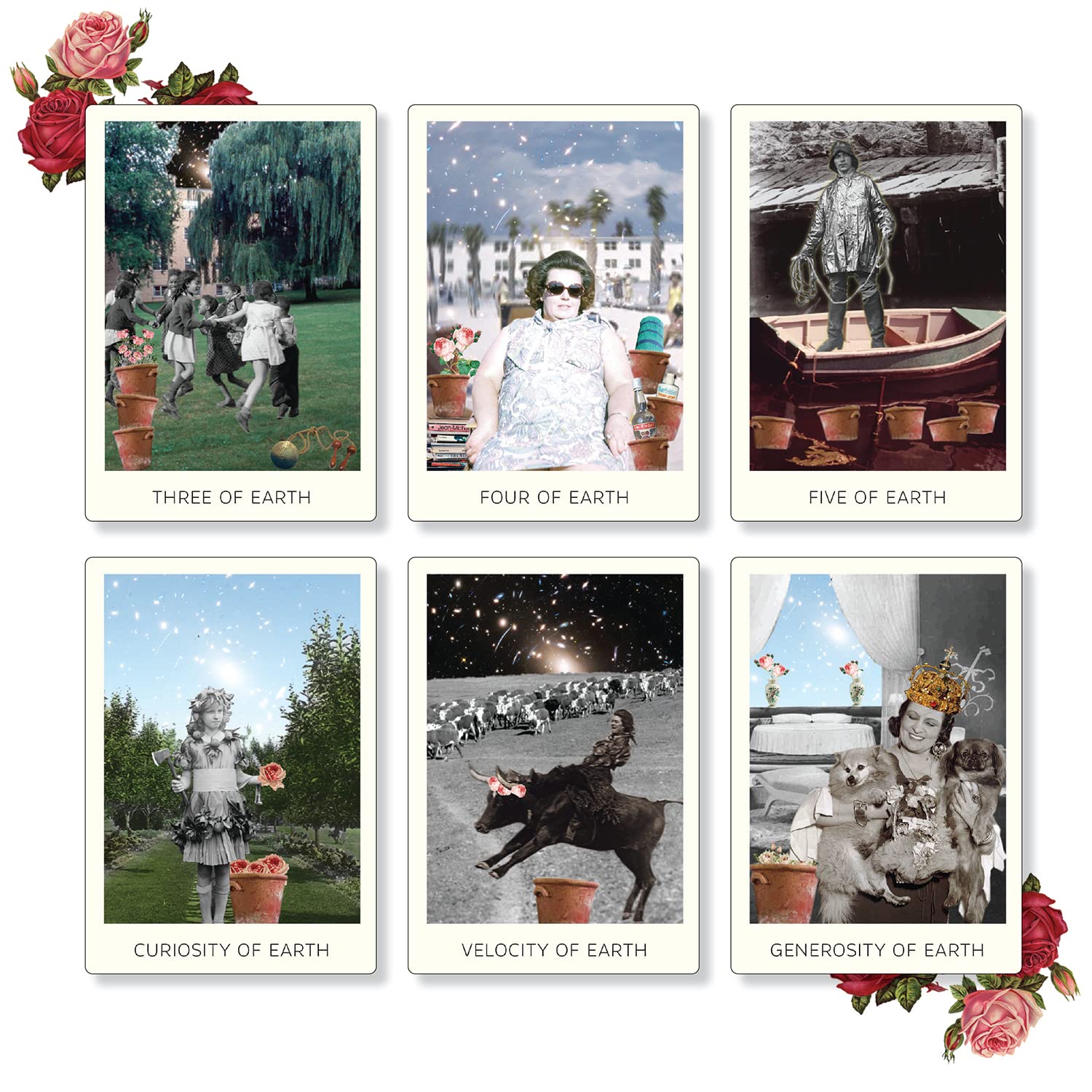 The Rosebud Tarot: An Archetypal Dreamscape, 78 Cards and 96 Page Full-color Guidebook