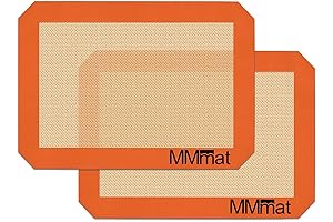 Premium Silicone Baking Mat (1/4 Sheet, Set of 2)