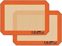 Vista 15 de Alfombrilla de silicona para hornear - Mejor silicona alemana - Lámina de silicona antideslizante, esteras de silicona reutilizables antiadherentes