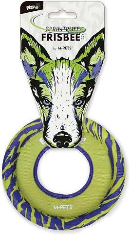 M-Pets Sprintpuff Frisbee Köpek Oyuncağı Yeşil/Mor
