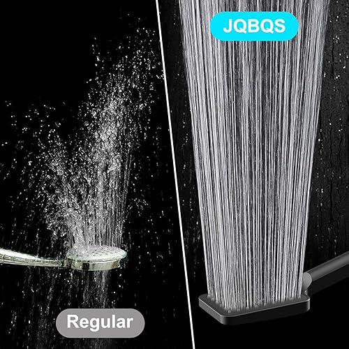 Miniatura 3 de Sistema de ducha moderno de latón de lluvia con válvula y desviador, mezclador de ducha con válvula de ducha cuadrada de alta presión de mano