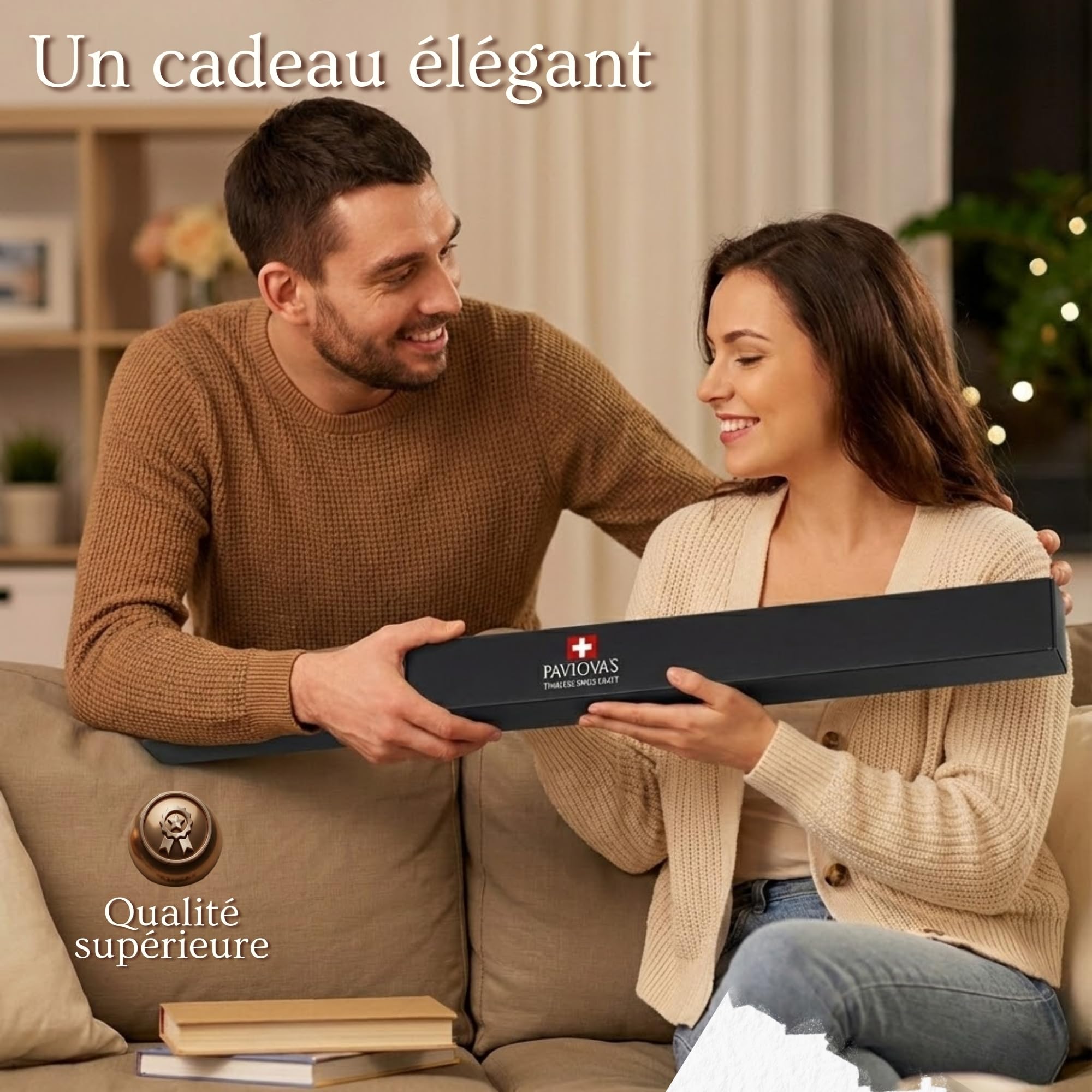 PAVLOVA'S Chausse Pied Fait Main En Noyer Suisse Massif | Lot De 3 Tailles De Manche | Édition Limitée | Facile À Utiliser Et Pratique Pour Hommes, Femmes, Enfants Et Seniors | Garantie 10 Ans