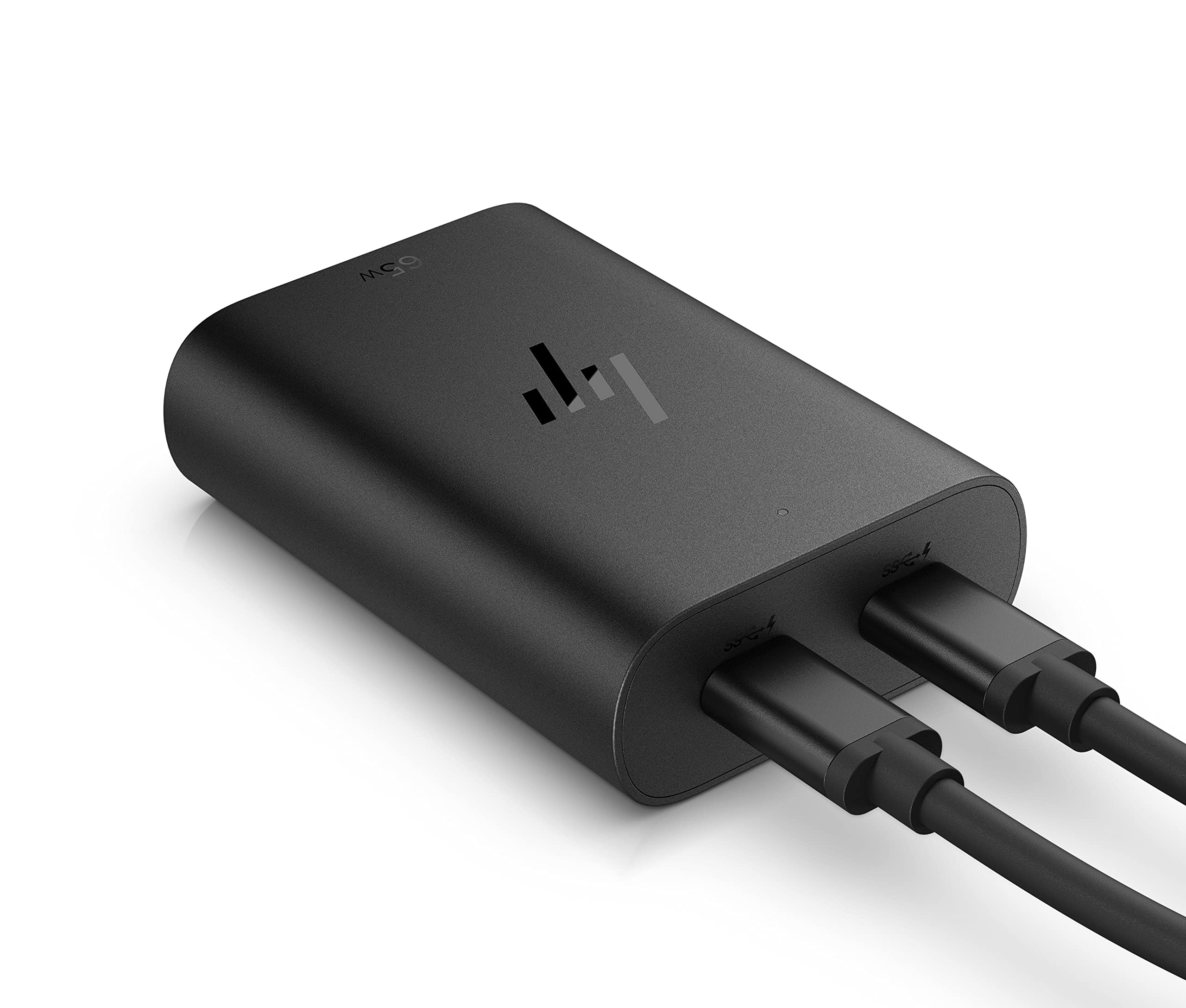 HP Alimentation pour Ordinateur Portable USB-​C 65 W, Compatible avec Les PC HP équipés d'un Port USB-​C, Noir