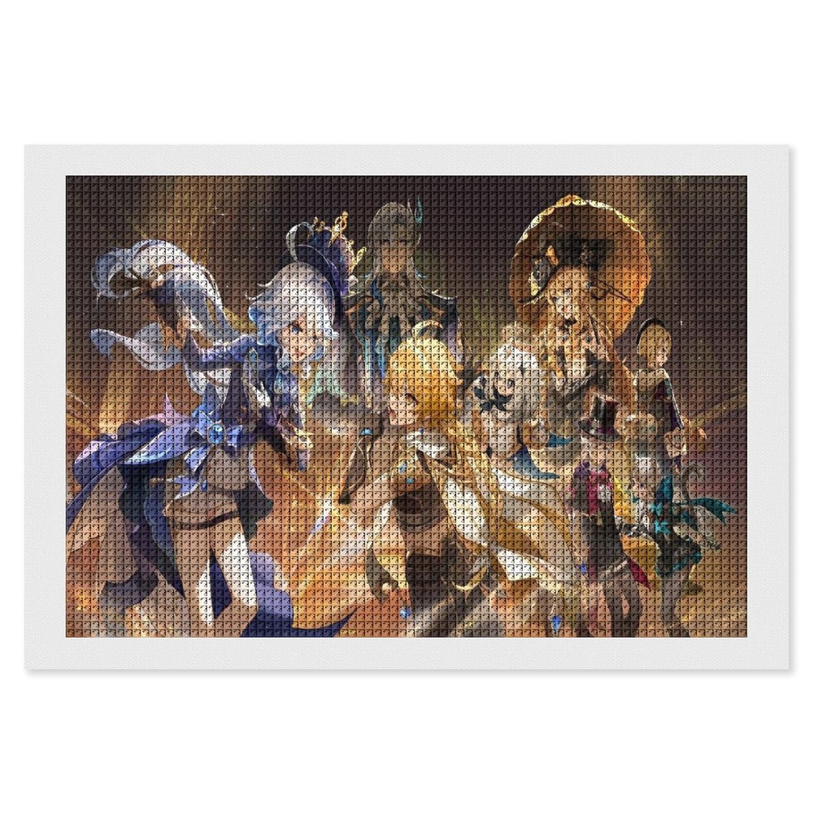 ダイヤモンドアート　原神 Amazon | 原神ダイヤモンドアートダイヤモンドアート キット全面
