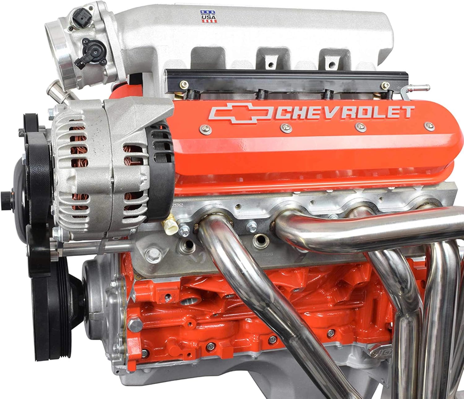 ICT Billet LS Truck Heavy Duty Billet Alternator Bracket Kit LSX 4.8L 5.3L 6.0L Top Driver Head Mount 551566-3