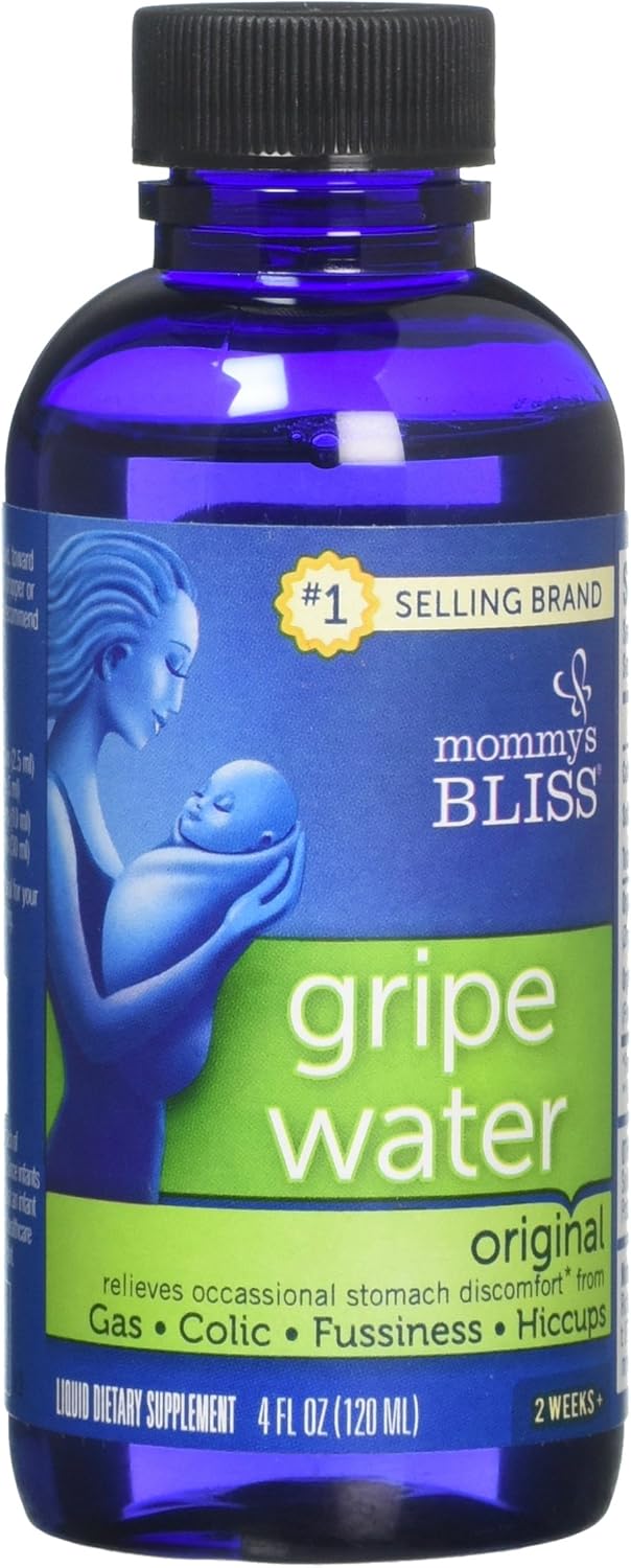 Baby's Bliss Gripe Water Liquid 4 oz (Pack of 6)