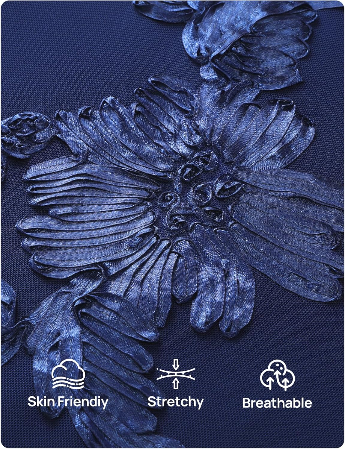 MEROKEETY Women's Floral Strapless Maxi Dress 2026 Summer Mesh Tube Bodycon Formal Wedding Guest Cocktail Party Long Dresses - Image 5