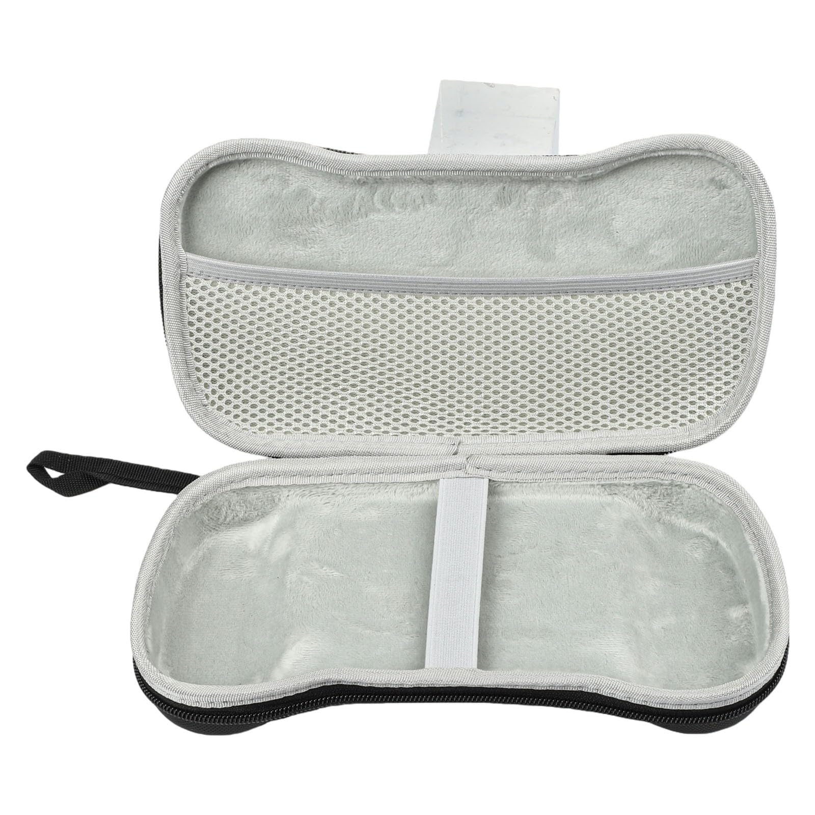 Bolsa de almacenamiento para consola de juegos de mano para Retroid Pocket 5, funda protectora de 25 x 12 x 5 cm con material de tela, para un diseño compacto y elegante, color negro