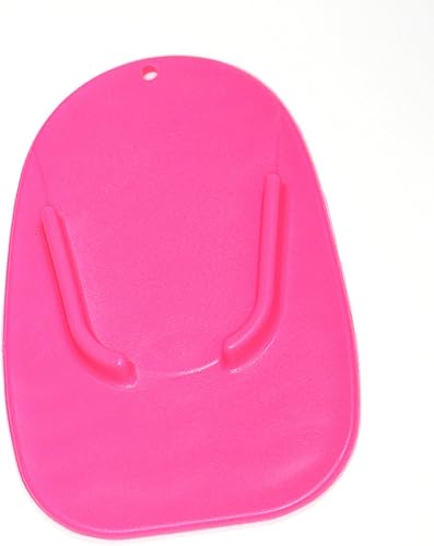 Miniatura 4 de Paquete de 2 placas rosadas para motocicleta, base de placa de soporte para motocicleta, moto, motocross, perfecta para estacionar en asfalto