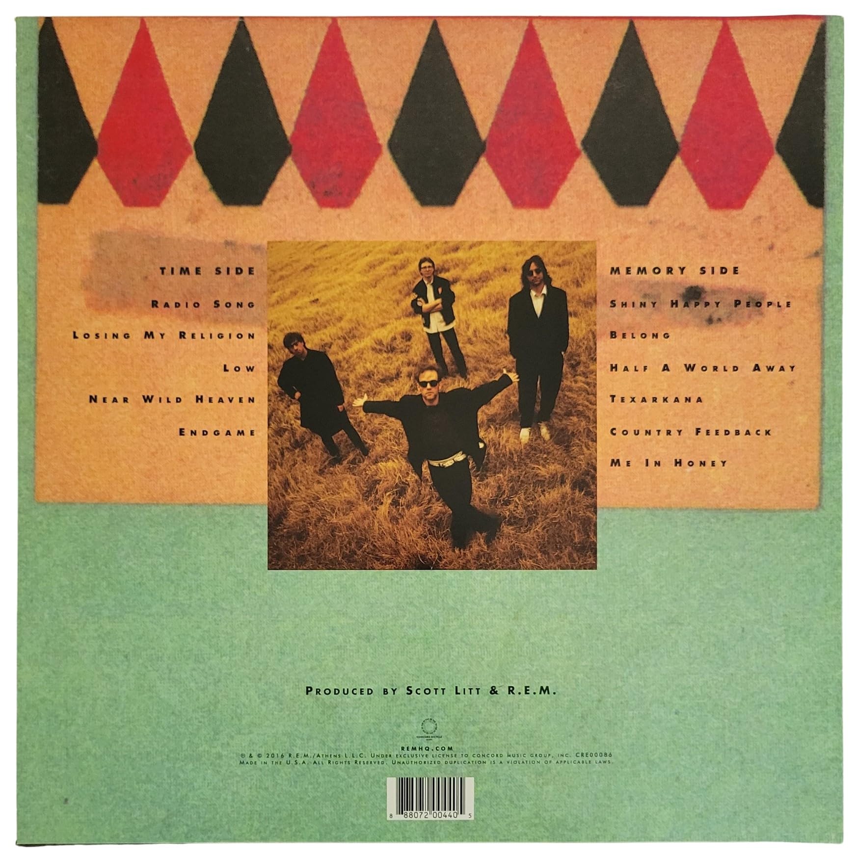 Michael Stipe R.E.M. サイン入写真集 REM MICHAEL STIPE / R.E.M. - Authentic Hand-signed Photo