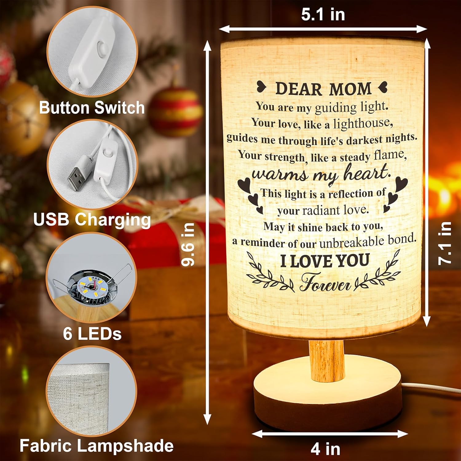 Abraza la calidez regalos de cumpleaños y Navidad para mamá