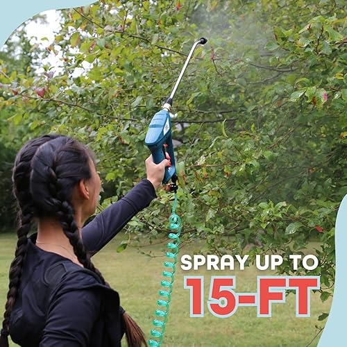 Miniatura 6 de Lil' Squirt - Pulverizador eléctrico portátil para jardín, 1.3 galones