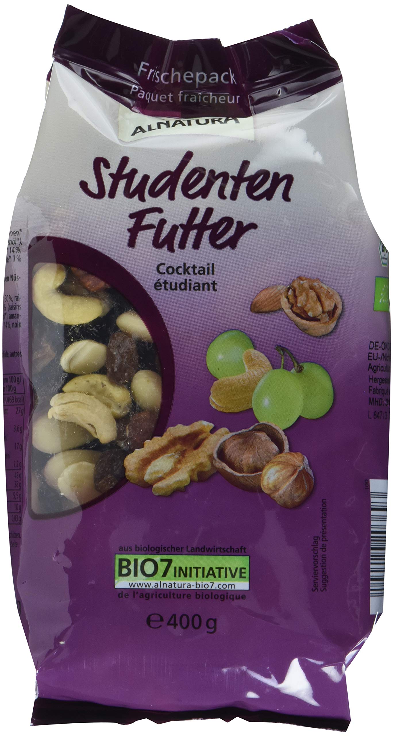 Alnatura Bio Studentenfutter, 400 g