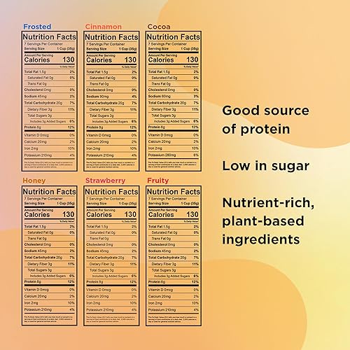 Miniatura 2 de Three Wishes Cereal Sin Granos y Con Proteína - Cereal de Desayuno Saludable, Bajo en Azúcar y Sin Gluten - Bajo en Carbohidratos, a Base de