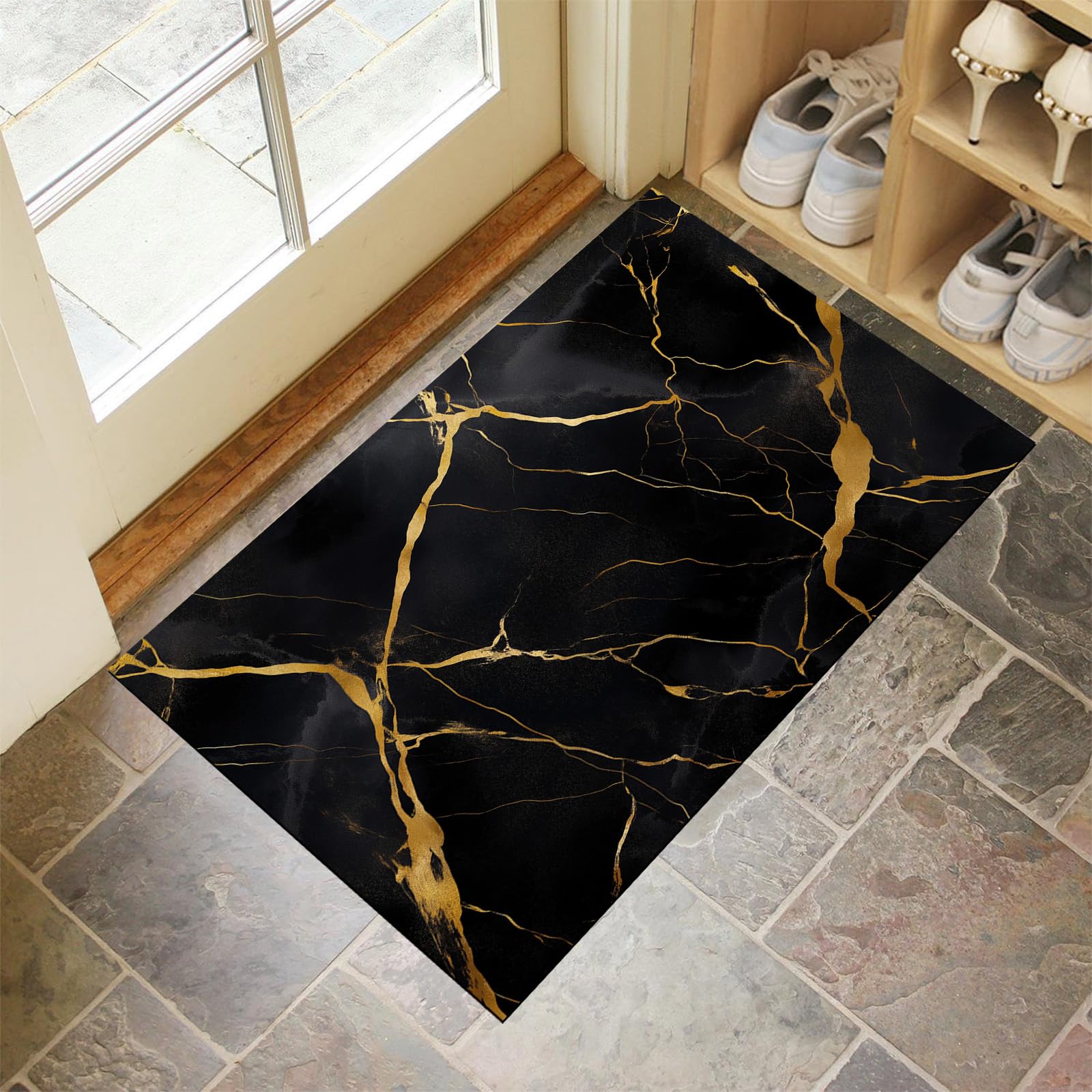 Entrée tapis de porte 80x120cm extérieur imperméable lavable et antidérapant