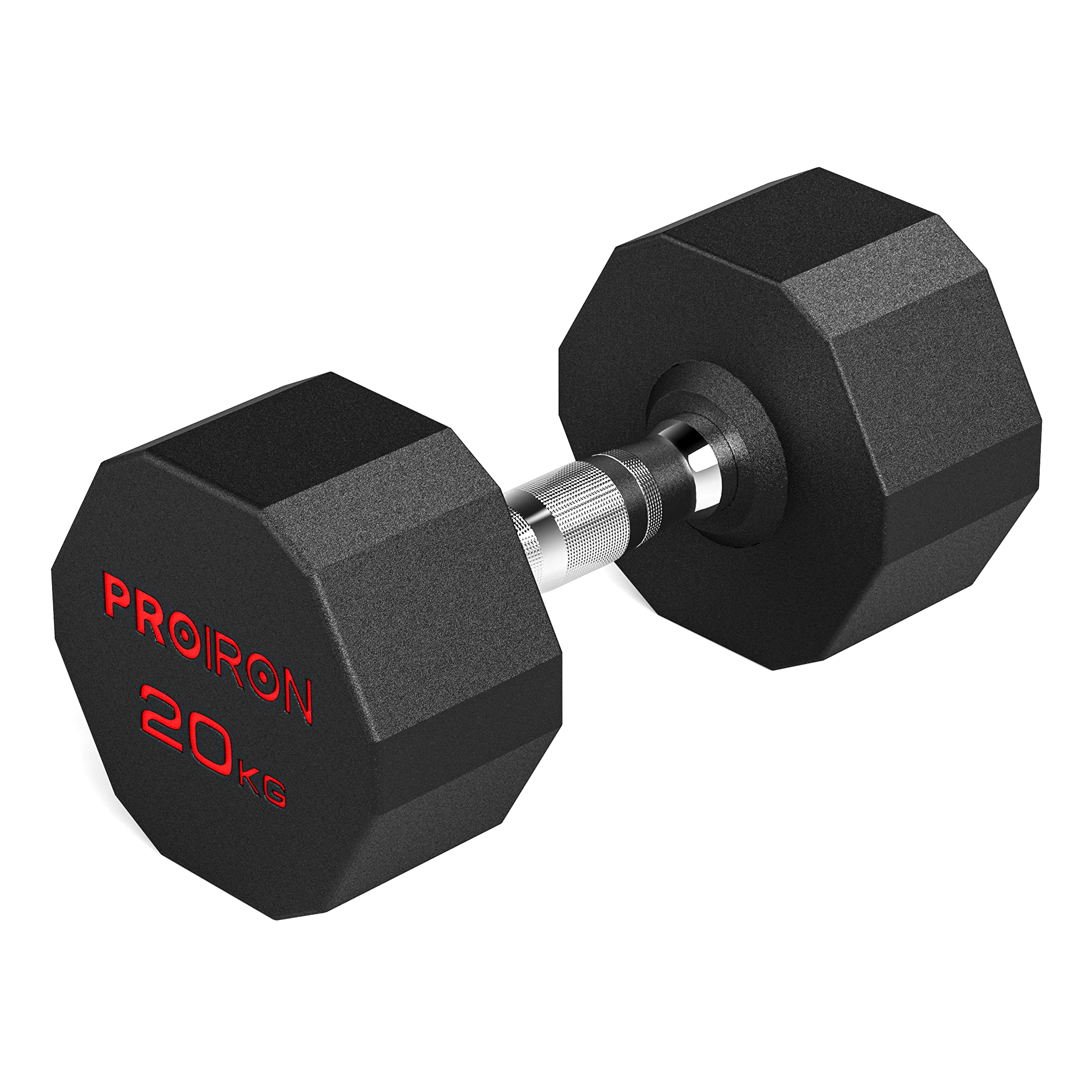 Proironrubber Dumbbells Odorless Steel Weights Set Men Women Home