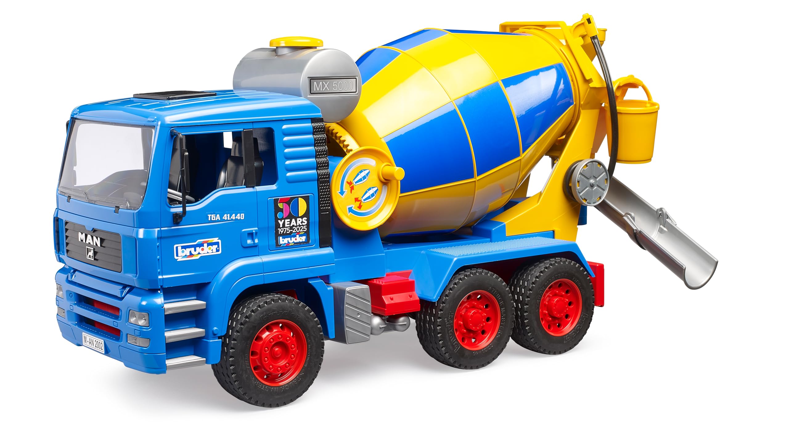 Bruder 01063 - Edición Especial 50 Aniversario Man TGA camión hormigonera - 1:16 vehículos, Camiones, vehículo de construcción