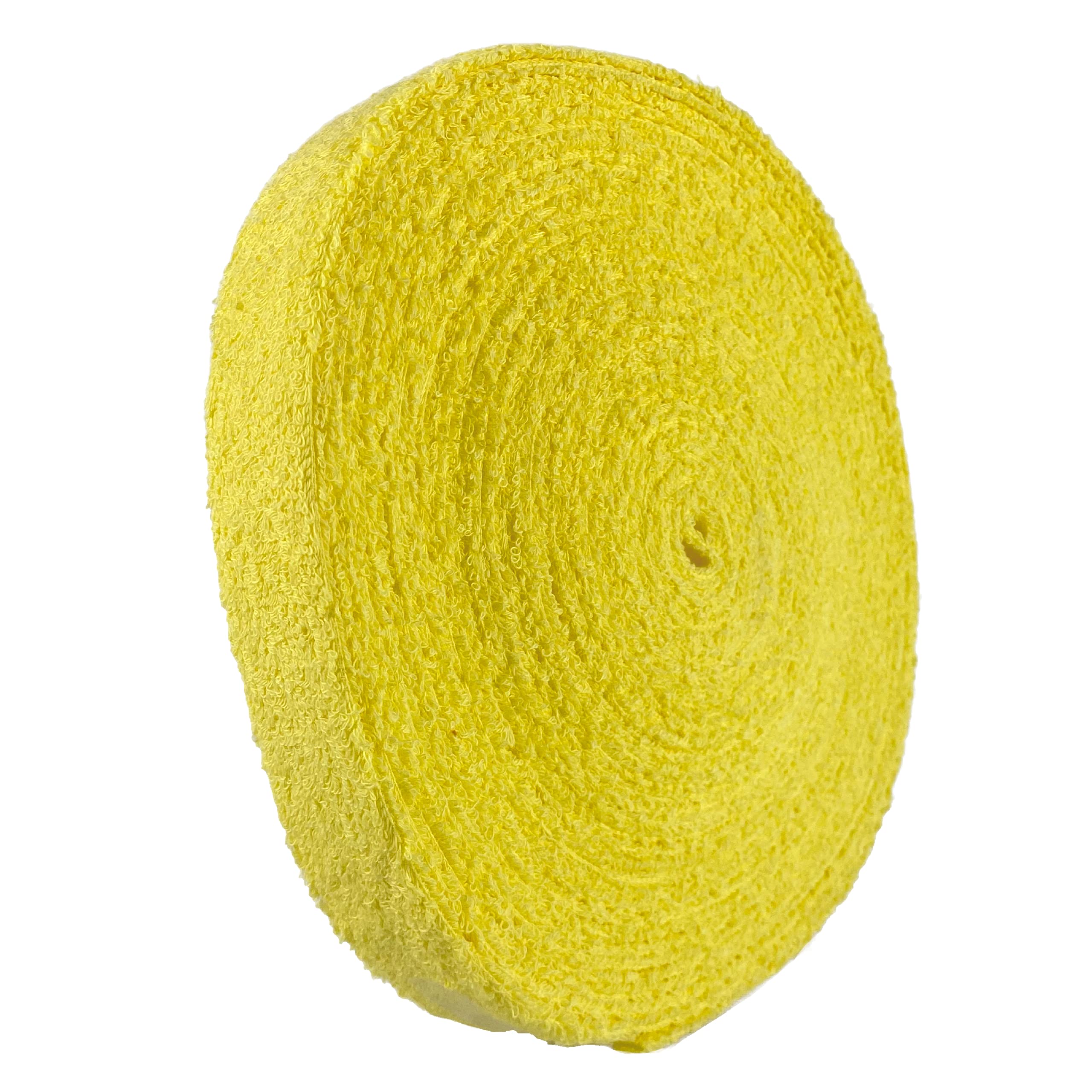 VICTOR Badminton tenis squash – 12 m taśma na rękojeści – frottee-Grip reel – różne kolory do wyboru (żółty)