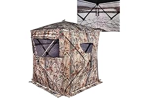 Muddy Outdoors Hunting Epic Camo Prevue Easy Set-Up Portable Ground Blind
