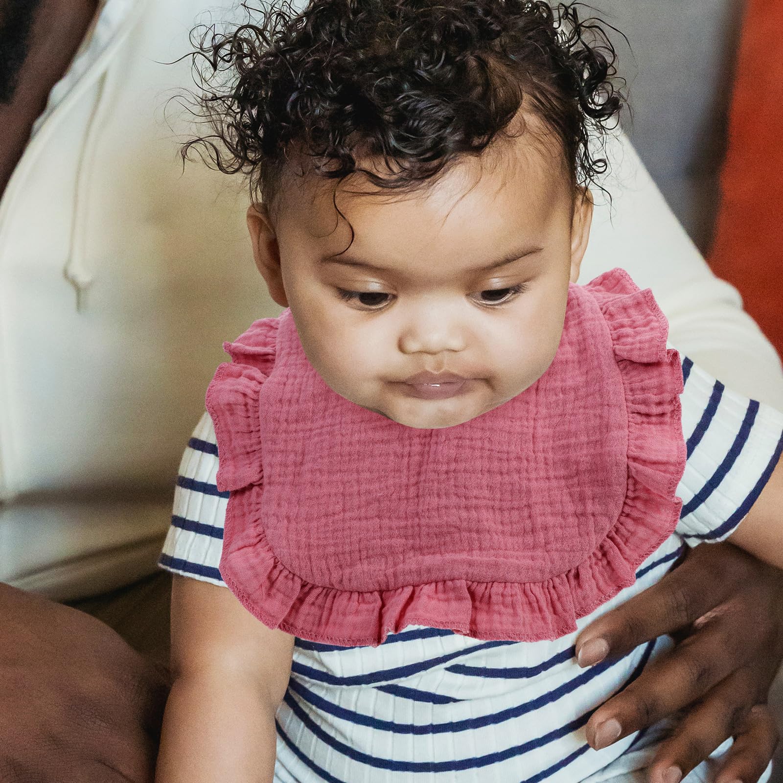 Lätzchen Kleidung für Babys und Kleinkinder aus Baumwolle 6 Stück pack Atmungsaktiv und Saugfähig Verhindert Speichelfluss Geschenk für Neugeborene