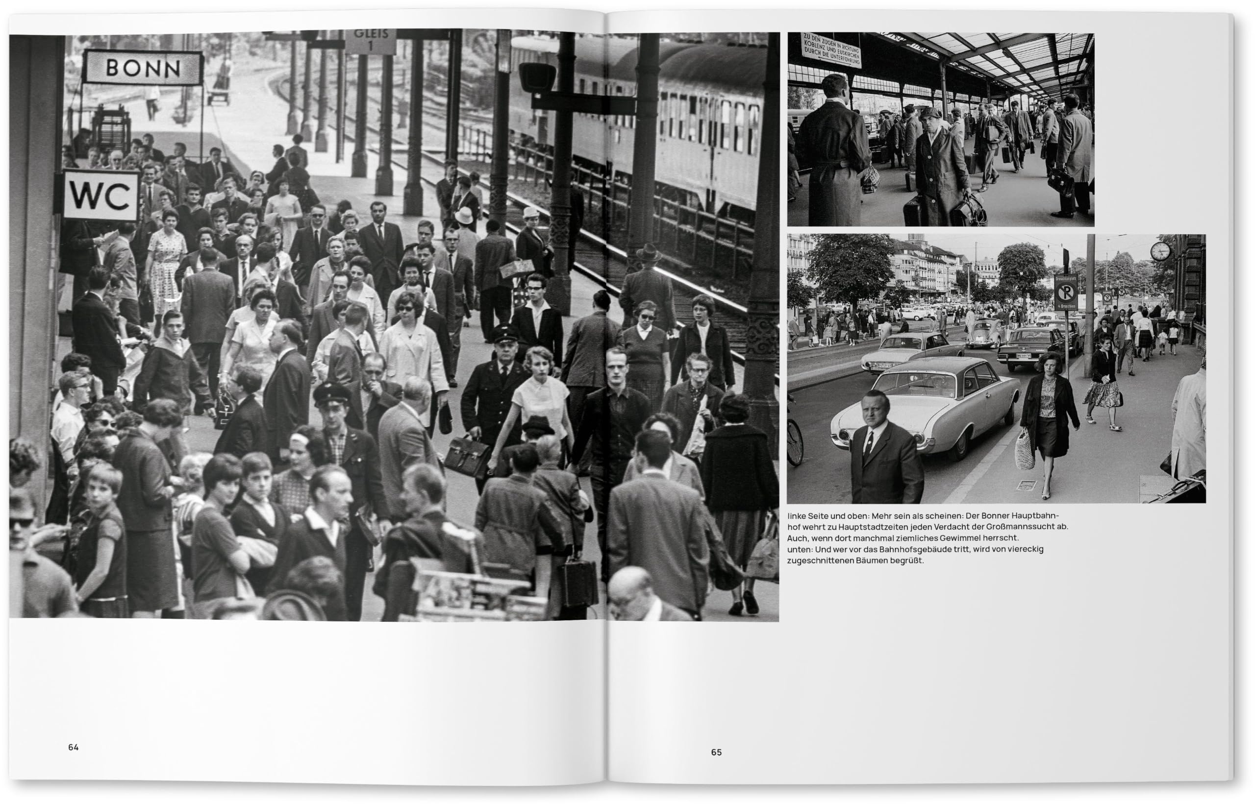 Bundeshauptstadt über Nacht: Bilder aus Bonn 1949 - 1999. Von der Gründung der BRD bis zum Umzug Bonn-Berlin. Ein Fotoband blickt hinter die Kulissen der improvisierten Hauptstadt