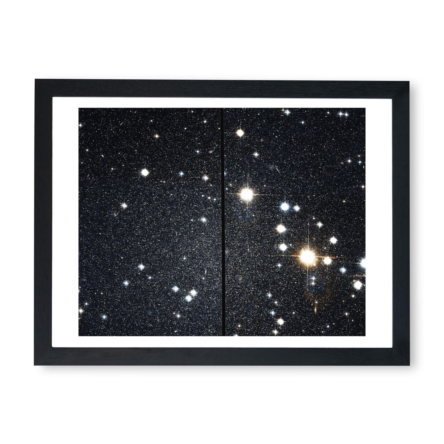 Télescope Hubble Cassiopeia Nain affiche encadrée Spiffing Prints cadeau idéal