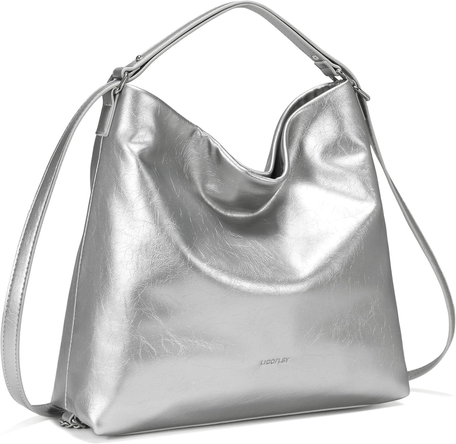 Hobo Bag for Women Vegan Leather Backpack Designer Top Handle Tote Satchel Large Soft Shoulder Purses Handbags