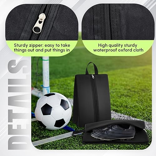 Miniatura 6 de Leinuosen Bolsa de tacos para zapatos a prueba de olores para viajes, resistente al agua, absorbe los olores, ligera, bolsa organizadora de zapatos