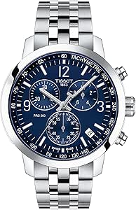 Tissot Men's PRC 200 Swiss Quartz Watch with Stainless Steel Case