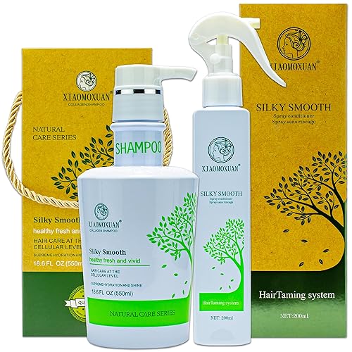 Miniatura 2 de Xiaomoxuan Juego de champú y acondicionador orgánico de árbol de té sin parabenos y sulfatos  Set de productos naturales de belleza y cuidado