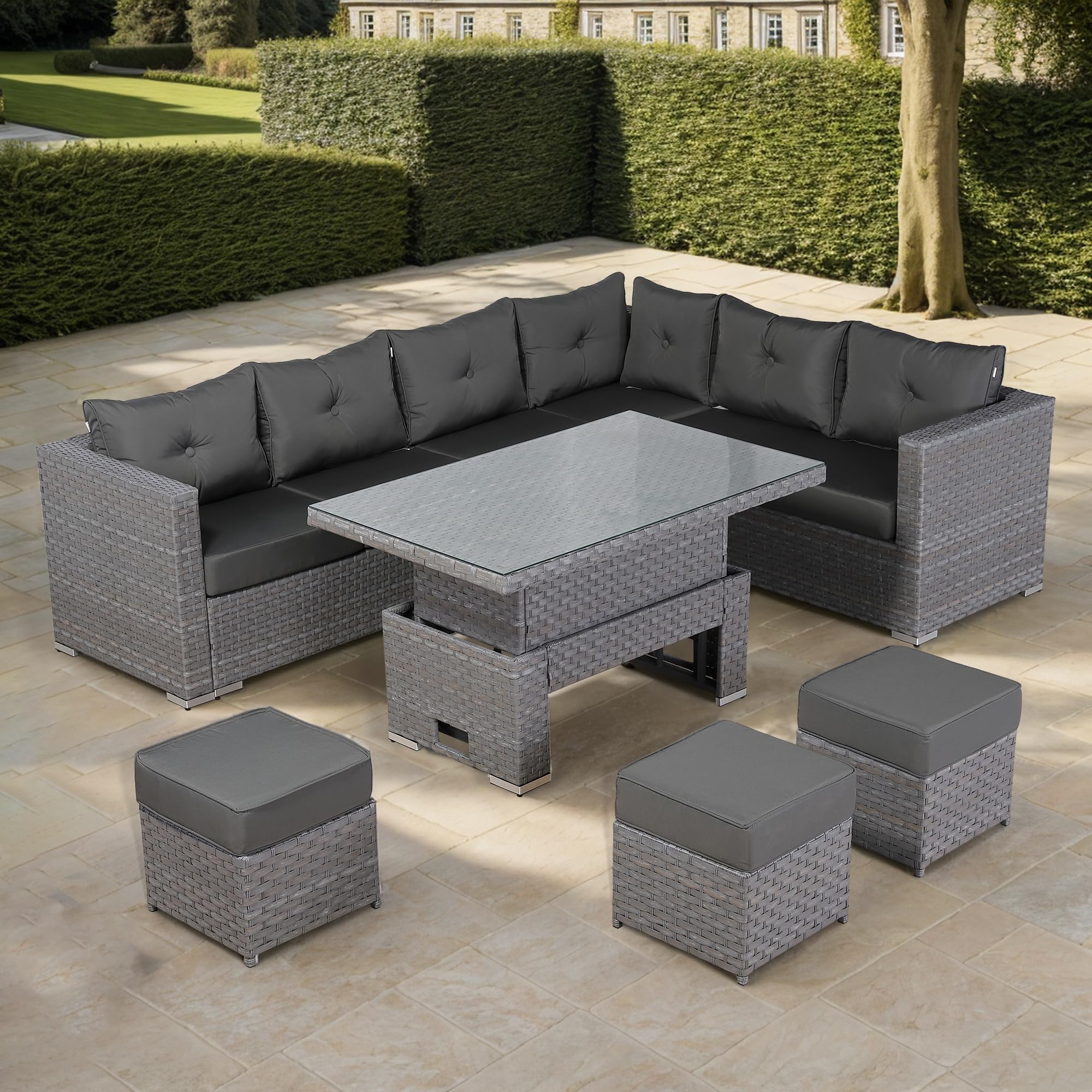 Rattan Park Rattan Garden Furniture Carlow Range Modular Corner