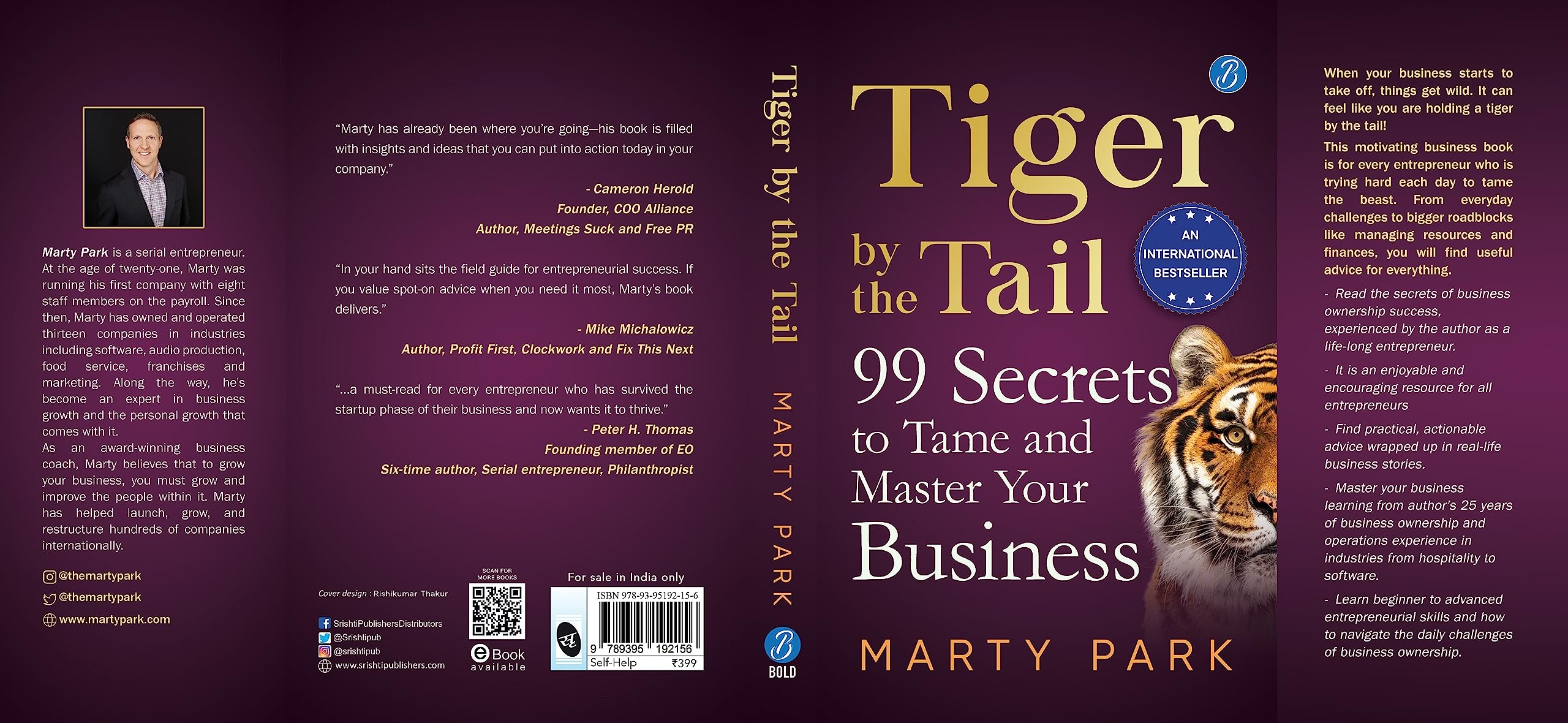 Tiger by the Tail: 99 Secrets to Tame and Master your Business ǀ Practical tips for success 1