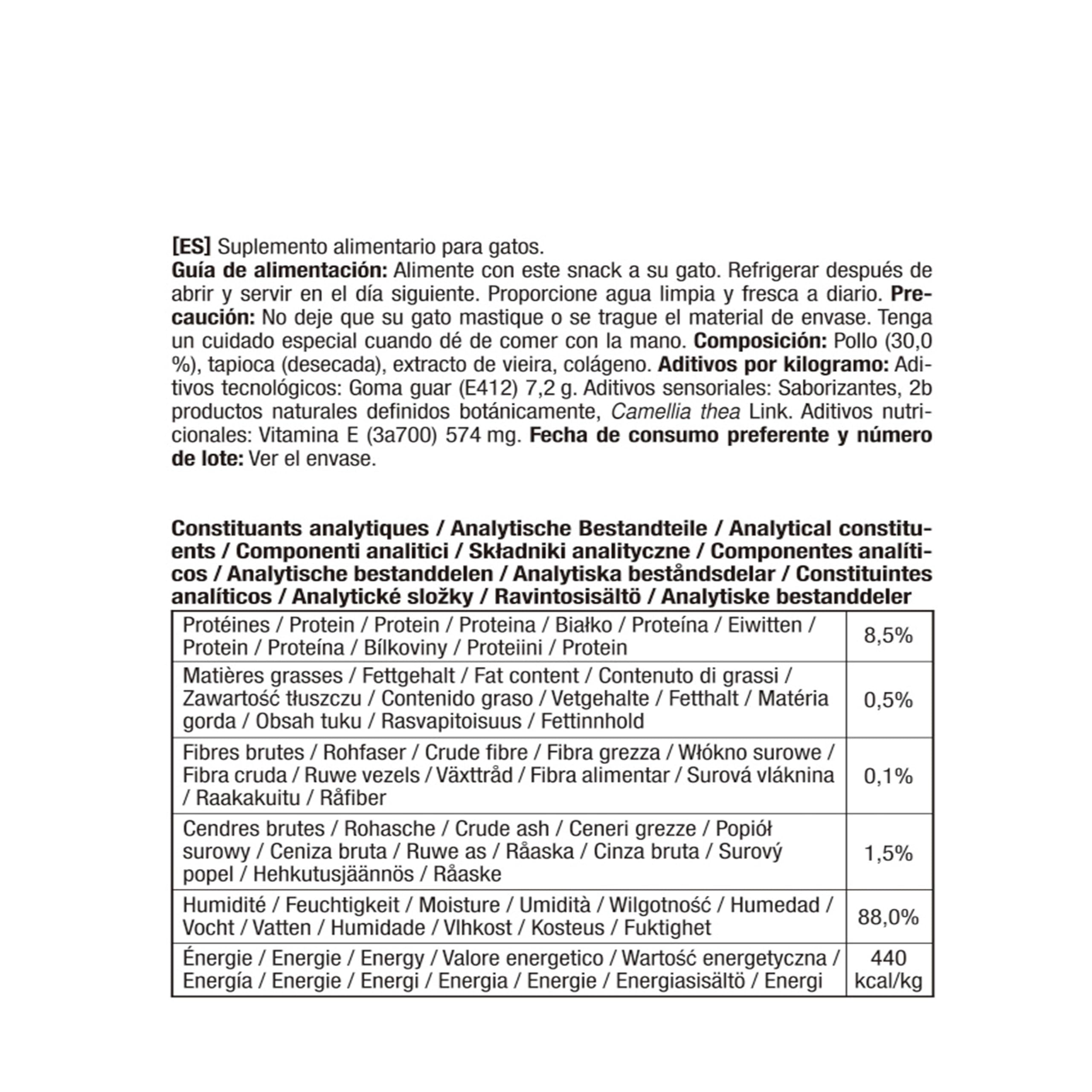 INABA Churu Gatos - Receta de Pollo - Snacks Saludables - Premios con Textura Cremosa - Sin Cereales, Sin Conservantes, Sin Colorantes - Sólo 6 Cal - 56g (4x14g)